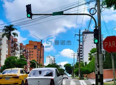 南美交通信号灯项目